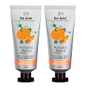 Nat Habit Pumpkin Walnut Hand Cream Fresh Whipped Hand Malai With Shea Butter For Men &amp; Women, Hands Moisturization, Aging &amp; Wrinkle Control, Glycerin Free (Pack of 2 X 30 ml)