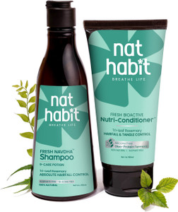 Nat Habit Anti-Hair Fall Rosemary Shampoo And