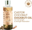 Nat Habit Castor Coconut Dasabuti Hair Oil