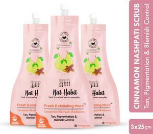 Nat Habit Cinnamon Nashpati Mura FaceScrub For