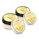 Nat Habit Crushed Sunflower Moisturiser, Skin Malai, Body Cream, Body Butter, Cold Cream Winter | Dewy Sheen &amp; Healthy Skin, 24 HR Moisture, Shea Butter, Milk, Body Lotion - 120ml Each (Pack of 2)