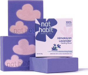 Nat Habit Himalayan Lavender Soap for Glowing