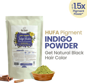 nat habit indigo powder for hair black color 100 natural 255 g