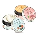Nat Habit Multi-Nut Shea Omega-3 Fresh Whipped Skin Malai/Cream for Deep Hydration &amp; Fig Rose PrimaLight Skin Malai/Cream for Skin clarity &amp; brightening - 120ml Each (Combo Pack of 2)