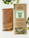 Nat Habit Oil Soaked Shampoo Neem Wooden Comb For Detangling (Small)