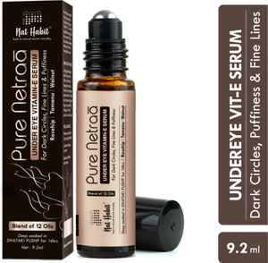 nat habit pure netraa under eye serum for fine lines puffinesswrinkles  dark circles