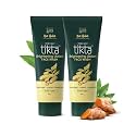 Nat Habit Ubtan Face Wash, Fresh Daily Tikta For Men &amp; Women, Skin Brightening With Activated Wild Turmeric, Suitable For All Skin Types, Chemical &amp; Sulphate Free (Pack of 2 X 100g)