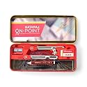 Nataraj On‑Point Geometry Box – Bulk Pack of 1 Sets | Metal Case with 9‑Piece High‑Precision Math & Drawing Instrument Kit (Compass, Protractor, Ruler, Set Squares, Pencil, Sharpener + More)