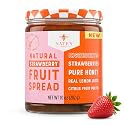 Nate's Honey Fruit Spread, Strawberry - 10 Ounce Jar (Pack of 12)