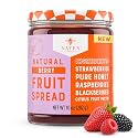 Nate's Honey Fruit Spread, Berry - Jar, 10 Ounce (Pack of 12)