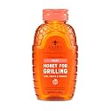 Nate's Peach Honey for Grilling - Squeeze Bottle, 12 Ounce (Pack of 6)