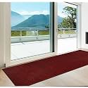 Anti Slip Door Mat, Floor Mat for Living Room with Anti Slip Backing, Anti Skid Door Mats for Home, Kitchen, Entrance, Hospital, Bathroom Mat [Size 4x5 feet, Color Red]