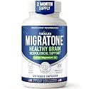 Naticura Migratone Migraine Relief with Magnesium Vitamin B2 Coq10 120 Caps