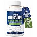 Naticura Migratone Migraine Relief with Magnesium Vitamin B2 Coq10 60 Caps