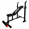 National Bodyline LF750 Heavy Duty Multipurpose Home|Gym| Adjustable|Exercise Bench, Workout bench, Weight benches for a home workout, an idol for bench press, Weightlifting,Decline, Incline, Flat