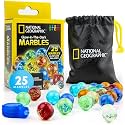 National Geographic Glow in the Dark Marble Run Refill with 25 Marbles