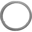 National Hardware Galvanized Steel Wire 14 Gauge 100 Ft Self-Tying Craft Wire for Picture Hanging Curtain Support Plant Hangers DIY Projects 150 lbs Capacity Rust Resistant (Pack of 10)