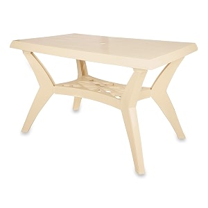 national jaipur roma four seater dining table plasticbeige