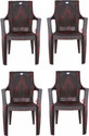 national plastic Durable Chair for Home & Office Rose Brown Plastic Cafeteria Chair Plastic Cafeteria Chair