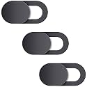 Webcam Cover,3 PCS Camera Cover Slide, Ultra-Thin Webcam Cover Slide Compatible for Laptop Desktops, MacBook, PC, Tablet, Cell Phone and more Accessories -Protect Your Privacy Security (3-Pack)