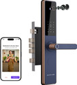 NATIVE By Urban Company Lock Pro with Camera Unlock & Doorbell Connect | 7-Way Unlock |Free Installation Smart Door Lock