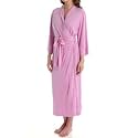 Natori Shangri La Long Robe with Kimono Sleeves, Bathrobe for Women