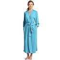 Natori Shangri La Long Robe with Kimono Sleeves, Bathrobe for Women