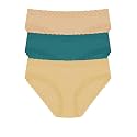 Natori Women's Bliss Girl Brief 3-Pack