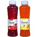 Natraj The Right Choice Anar Sharbat &amp; Mango Sharbat Syrup Combo (Pack of 2 x 750 ml Bottle) = 1500ml | Instant Refreshing Drink For Summer | Natural body coolant