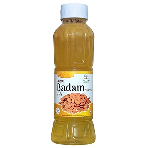 natraj the right choice badam sharbat syrup 750 ml