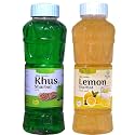 Natraj The Right Choice Khus Sharbat &amp; Lemon Sharbat Syrup (Pack of 2 x 750 ml Bottle)