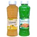 Natraj The Right Choice Lemon Sharbat &amp; Brahmi Badam Sharbat Syrup (Pack of 2 x 750 ml Bottle) Natraj The Right Choice Lemon Sharbat &amp; Brahmi Badam Sharbat – Refreshing &amp; Nourishing Syrups for Summer Bliss, with Z