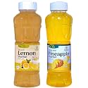 Natraj The Right Choice Lemon &amp; Pineapple Sharbat Syrup - Tropical Citrus Blend (Pack of 2 x 750 ml Bottles)