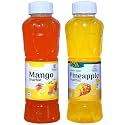 Natraj The Right Choice Mango Sharbat &amp; Pineapple Sharbat Syrup (Pack of 2 x 750 ml Bottle)