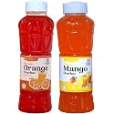 Natraj The Right Choice Orange Sharbat &amp; Mango Sharbat Syrup (Pack of 2 x 750 ml Bottle)