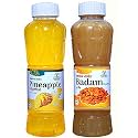 Natraj The Right Choice Pineapple Sharbat &amp; Badam Sharbat Syrup (Pack of 2 x 750 ml Bottle)