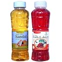 Natraj The Right Choice Sandal Sharbat &amp; Rooh-E-Azam Sharbat Syrup (Pack of 2 x 750 ml Bottle)