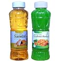 Natraj The Right Choice Sandal Sharbat &amp; Brahmi Badam Sharbat Syrup (Pack of 2 x 750 ml Bottle)