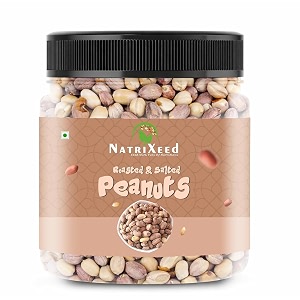 NatriXeed Roasted Salted Peanuts with Husk Khari