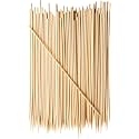 Natural Bamboo Sticks Skewer (5 MM, 12 INCHES, Pack of 40), Natural Wooden Barbecue Kabob Skewers, Best for Grill, BBQ, Kebab, Marshmallow Roasting or Fruit Sticks