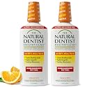 The Natural Dentist Orange Zest Alcohol Free Mouthwash, 2x16.9 oz
