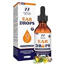 Natural Ear Drops for Ear Infection – Herbal Eardrops for Adults, Children & Pets – Soothes Discomfort, Ear Aches, Itchy Ears, Swimmer's Ear, & Loosens Wax – Kids Safe Ear Oil Made in USA