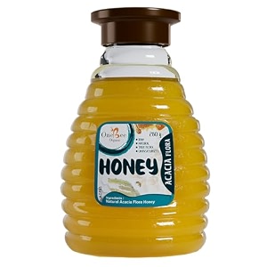 one bee organic  acaciababul flora honeybavad nu madh  natural flora honey - 280 gm
