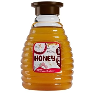 one bee organic  lychee honeylitchi flora honey  natural flora - 280 gm