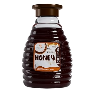 one bee organic honey  forest flora honeyforest honey  100 pure natural and raw honey - 280 gm