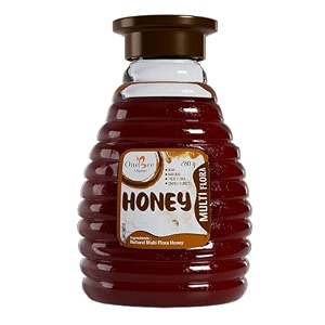 one bee organic honey  multiflora honey  apis mellifera bee honey  100 pure natural and raw honey - 280 gm