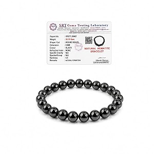 natural healing lab certified 8mm crystal bracelet for unisex adult  ideal for calmness spiritual growth money magnet wealth success luck and stress relief