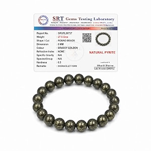 natural healing lab certified 8mm crystal bracelet for unisex adult  ideal for calmness spiritual growth money magnet wealth success luck and stress relief
