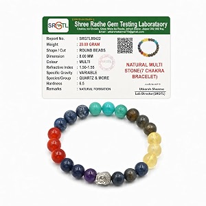 natural healing lab certified 8mm crystal bracelet for unisex adult  ideal for calmness spiritual growth money magnet wealth success luck and stress relief