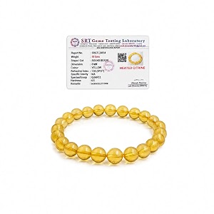 natural healing lab certified 8mm crystal bracelet for unisex adult  ideal for calmness spiritual growth money magnet wealth success luck and stress relief